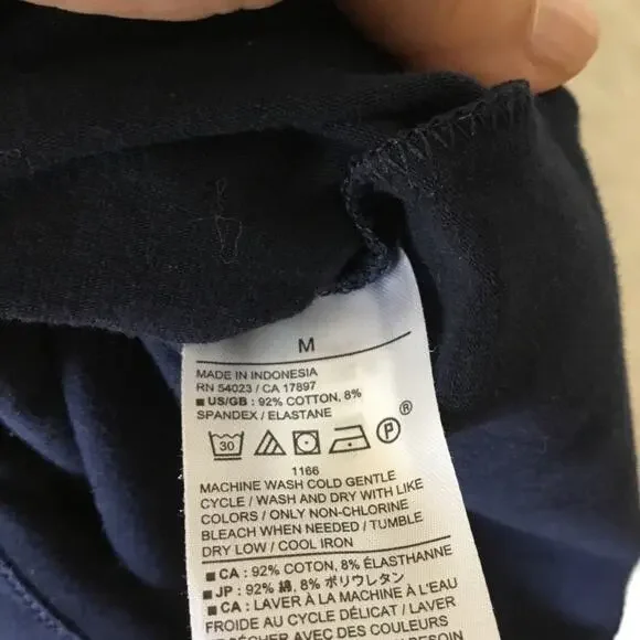 Banana Republic Navy T-Shirt Dress - Picture 4 of 8